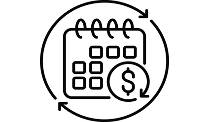 icon of subscription customization
