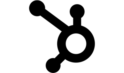 black and white icon for crm integration