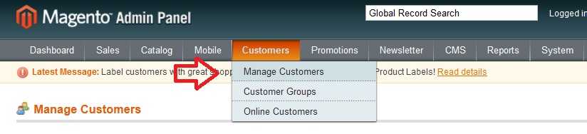 Magento Customers 5