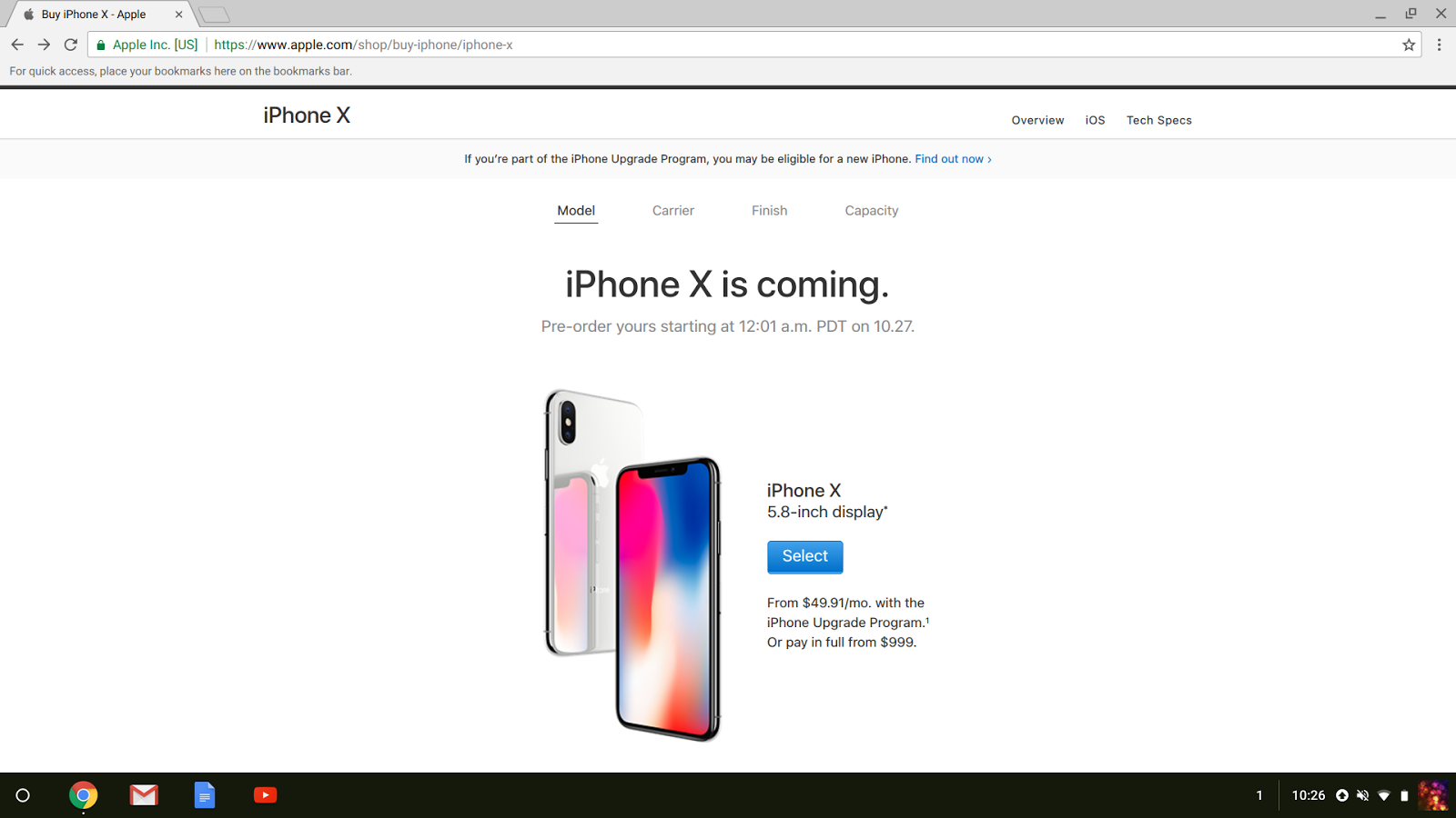 Example of Removing Out Of Stock