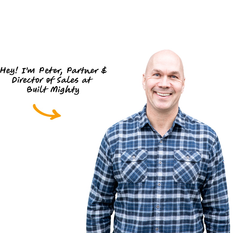 photo of peterpartner and director of sales at built mighty